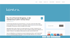 Desktop Screenshot of hoinaru.ro